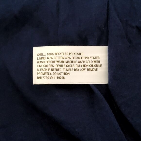 All In Motion Kids Camo Jacket  • Eco-friendly recycled materials Size L Blue - Picture 7 of 8